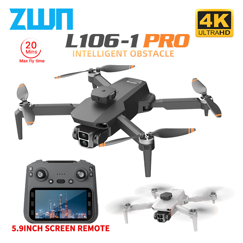 Drone Camera Hd - L106-1PRO GPS Drone profesional con pantalla