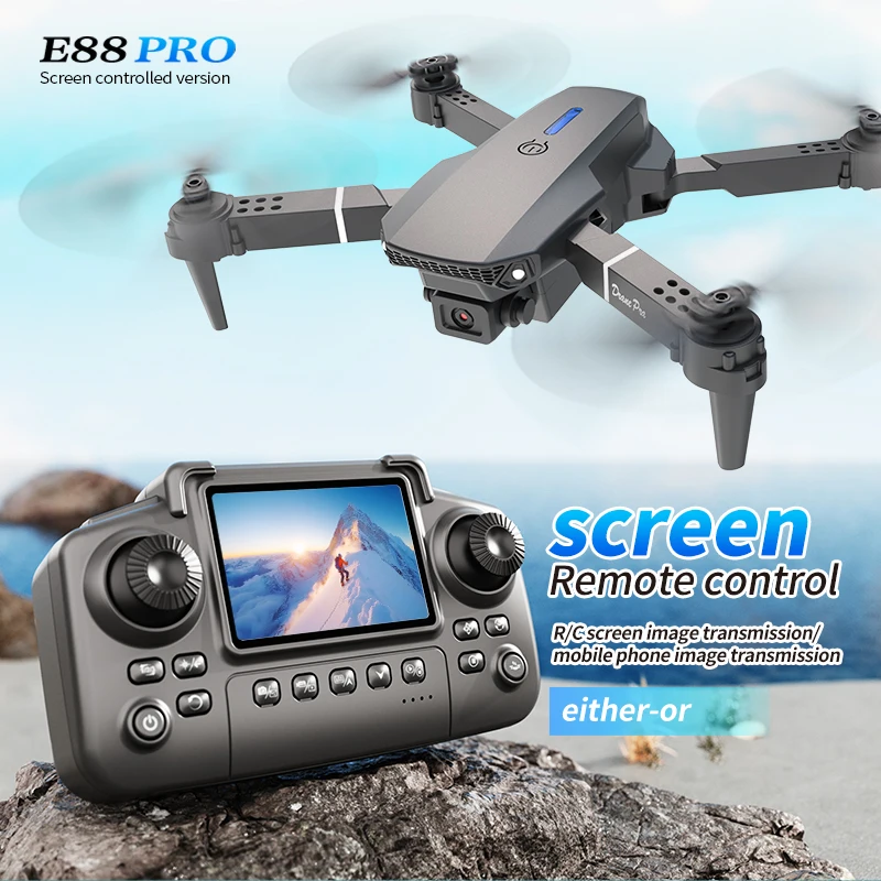 Dron Profesional E88 PRO con P - Drone Camera Hd reseña y precio