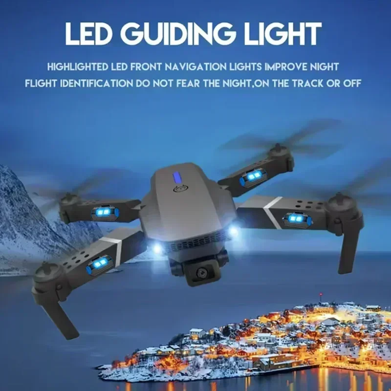 E88 Pro WIFI FPV Drone gran an - Drone Camera Hd reseña y precio