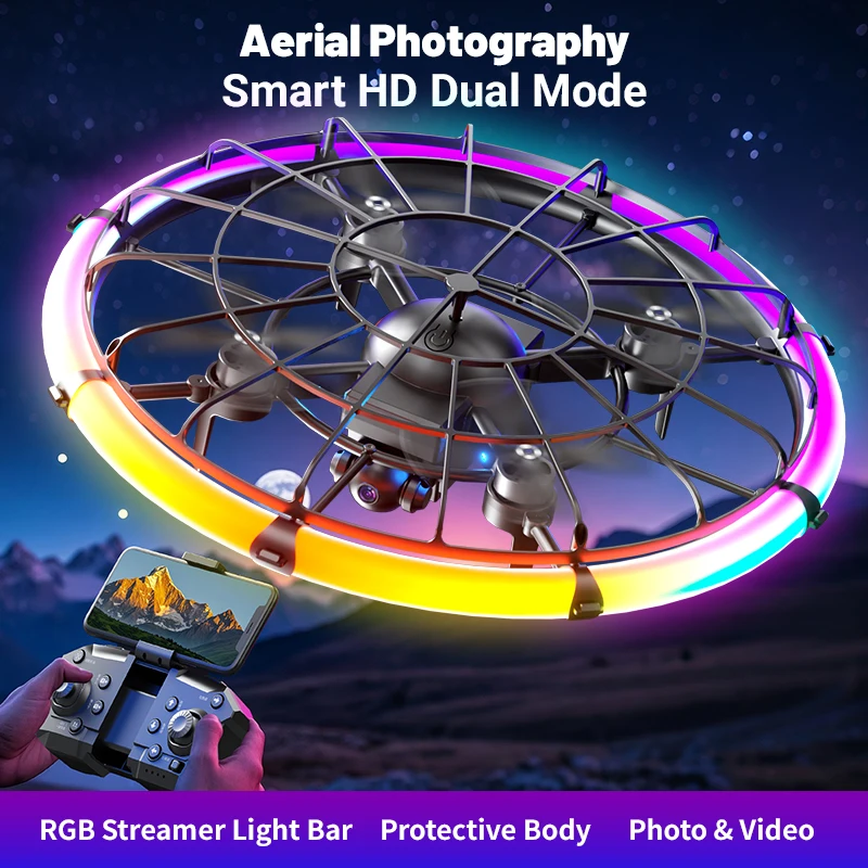 Dron RC JJRC H145 UFO con Lent - Drone Camera Hd reseña y precio