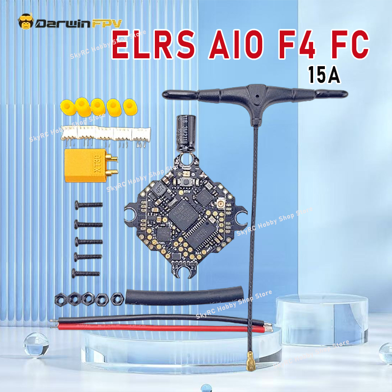 DarwinFPV F411 ELRS AIO FPV FC - Drone Camera Thermal reseña y precio